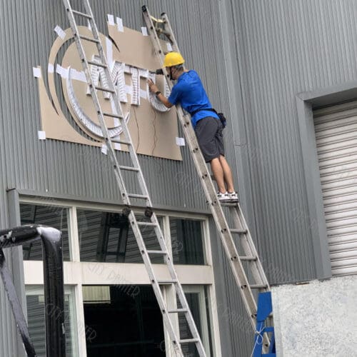 新洛科技燈殼字招牌製作